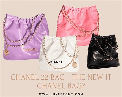 chanel 22 size in cm|chanel 22 bag meaning.